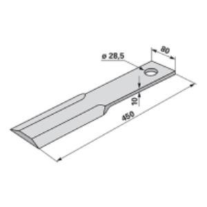 Schlegelmesser zu Schmidt Mulcher